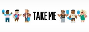 An image from ACON’s ‘Take me’ PrEP campaign.